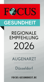 Regionale Empfehlung von FOCUS – Top-Augenärzte für Augenlasern in Düsseldorf